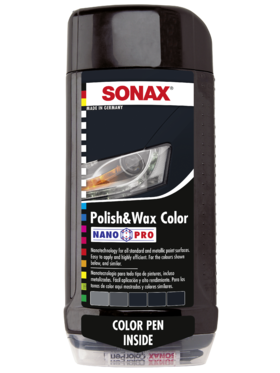 Đánh bóng và làm mới nhựa,sơn màu đen Sonax 296100 loại 500ml