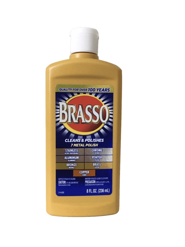 Dung dịch đánh bóng đồ đồng, nhôm, inox và hợp kim Brasso xuất xứ Mỹ